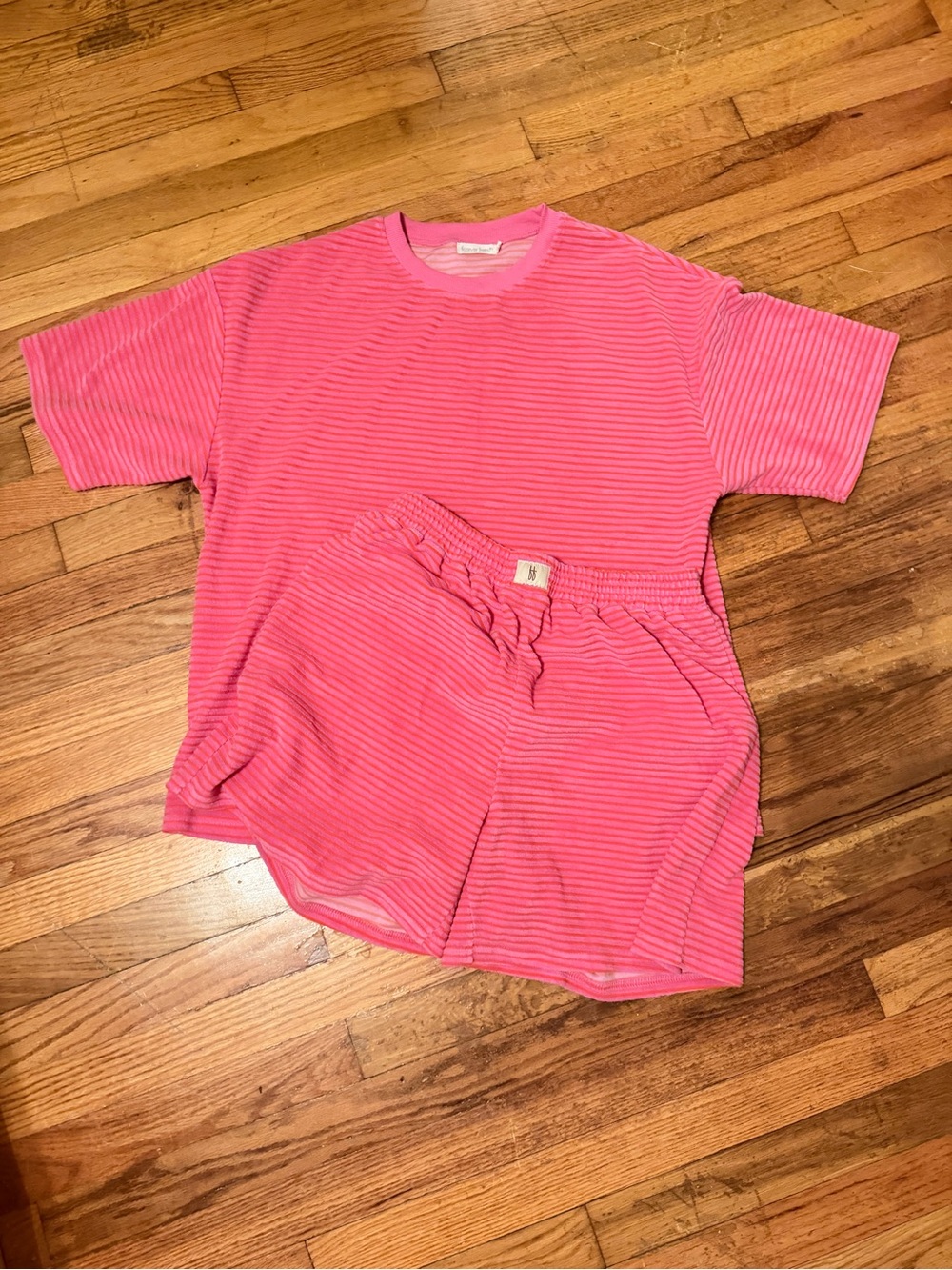 Forever French Pink Terry Lounge Set